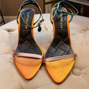 Kurt Geiger Multicolor Strappy Heels